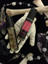 Load image into Gallery viewer, Völva Anointing Oil ~ Wand Wed ~ Seeress ~ Prophetess ~ Witch ~ Spá ~ Seiðr ~ Weaving ~ Fate ~ Wyrd