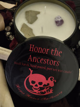 Load image into Gallery viewer, Honor the Ancestors ~ Ritual Candle ~ Ancestor Worship ~ Beloved Dead ~ Samhain