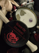 Load image into Gallery viewer, Honor the Ancestors ~ Ritual Candle ~ Ancestor Worship ~ Beloved Dead ~ Samhain