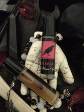 Load image into Gallery viewer, Raven ~ Ritual Anointing Oil ~ Goddess Morrigan ~ Raven Spirit Guide ~ Prophecy ~ Witchcraft ~ Trickster ~ Shapeshifter ~ Phantom