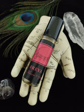 Load image into Gallery viewer, Freya ~ Ritual Anointing Oil ~ Magick ~ Love ~ Lust ~ Seduction ~ Transformation ~ Women's Mysteries ~ Divination ~ Fertility ~ Wisdom ~