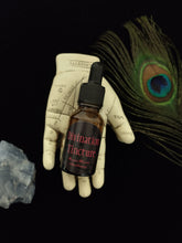 Load image into Gallery viewer, Divination Tincture ~ Tarot ~ Oracle ~ Palmistry ~ Tasseomancy ~ Pyromancy ~ Capnomancy ~ Omens ~