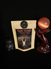 Load image into Gallery viewer, Night Terror ~ Lilith Devotional Tea ~ Feminism ~ Empowerment ~ Temptress ~ Transformation ~ Sex Magick ~ Dark Moon ~ Independence ~