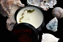 Load image into Gallery viewer, Siren Song ~ Ritual Candle ~ Sea Witch ~ Selkie ~ Merfolk ~ Sacred Waters
