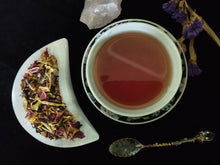 Load image into Gallery viewer, Love Potion Tea ~ Lovers Tea ~ Self-Love ~ Ritual Devotion Tea ~ Lupercalia ~ Love Goddess ~ Herbal Tea ~
