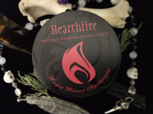 Load image into Gallery viewer, Hearthfire Ritual Candle ~ Hearth Witch ~ Green Witch ~ House Blessing ~ Homemaker ~ Sacred Space ~ Herbalist ~
