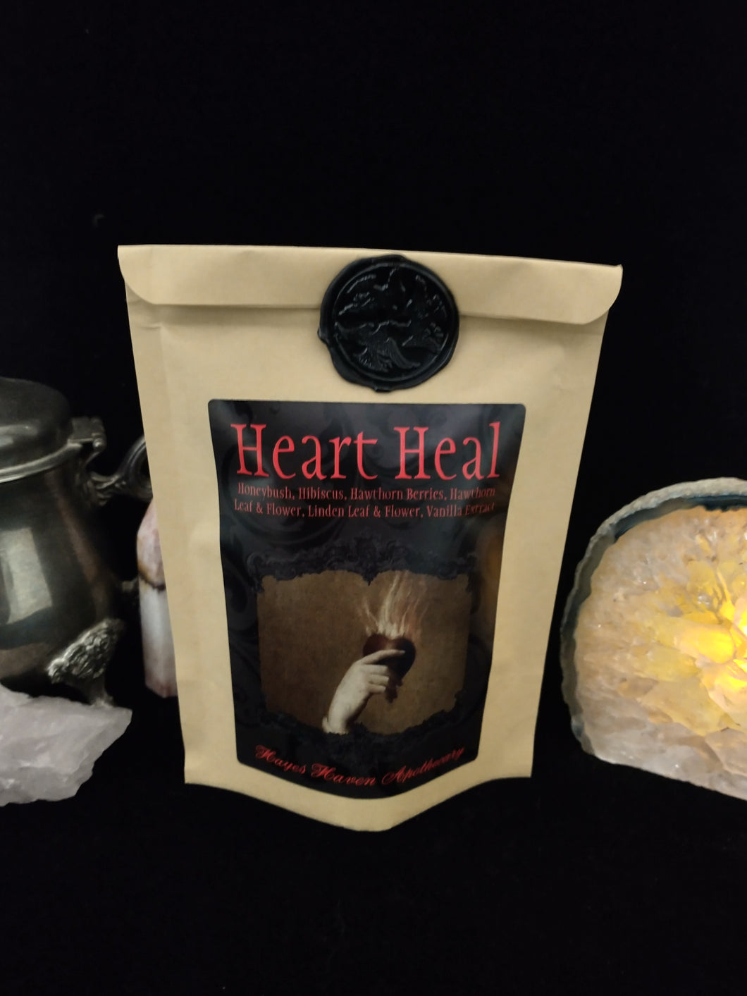 Heart Heal Herbal Tea ~ Coping with Grief & Loss ~ Mourning ~ Depression ~ Rest ~ Restoration ~ Hope ~