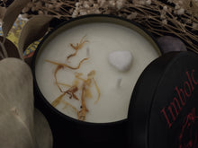 Load image into Gallery viewer, Imbolc ~ Sabbat Candle ~ Imbolg ~ Brigid ~
