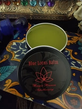 Load image into Gallery viewer, Blue Lotus Balm ~ Meditation Ointment ~ Third Eye ~ Crown Chakra ~ Spiritual Awakening ~ Pineal Gland
