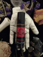Load image into Gallery viewer, Hestia ~ Ritual Anointing Oil ~ Hearth Fires ~ Home ~ Warmth ~ Safe Haven ~ Family ~ Love ~ Happiness ~ Harmony ~ Clarity ~ Balance ~ Positivity ~
