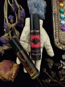 Inner Peace ~ Ritual Anointing Oil ~ Meditation ~ Free Your Mind ~ Bliss ~ Happiness ~ Contentment ~