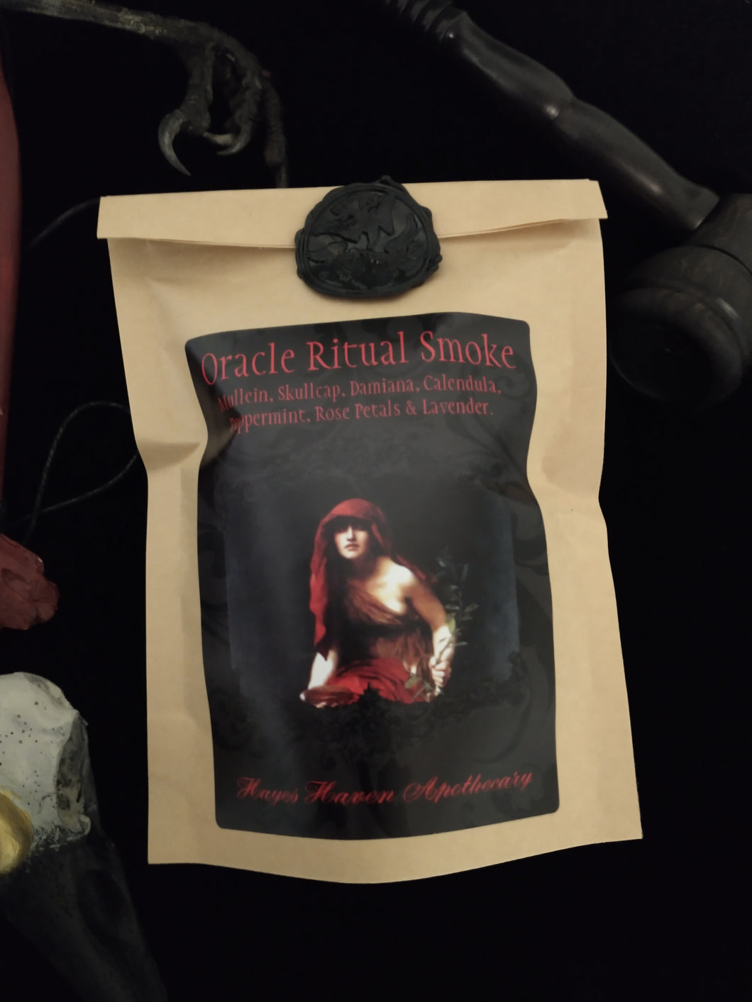 Oracle Ritual Smoke ~ Future ~ Prophecy ~ Seer ~ High Priestess ~ Divination Ritual ~ Scrying ~ Fortune