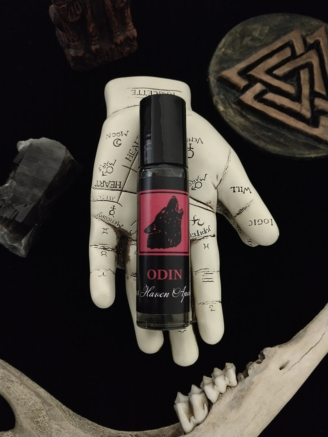 Odin ~ Ritual Anointing Oil ~All-Father ~ Warrior  ~ Knowledge ~ Wisdom ~ Wanderer ~ Poet ~ Magician ~