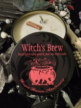 Load image into Gallery viewer, Witch&#39;s Brew Candle ~ Samhain ~ Ritual ~ Witchcraft ~ Esbat &amp; Sabbat Candle
