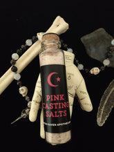 Load image into Gallery viewer, Witch&#39;s Pink Salts ~ Casting ~ Protection ~ Purify ~ Cleanse ~
