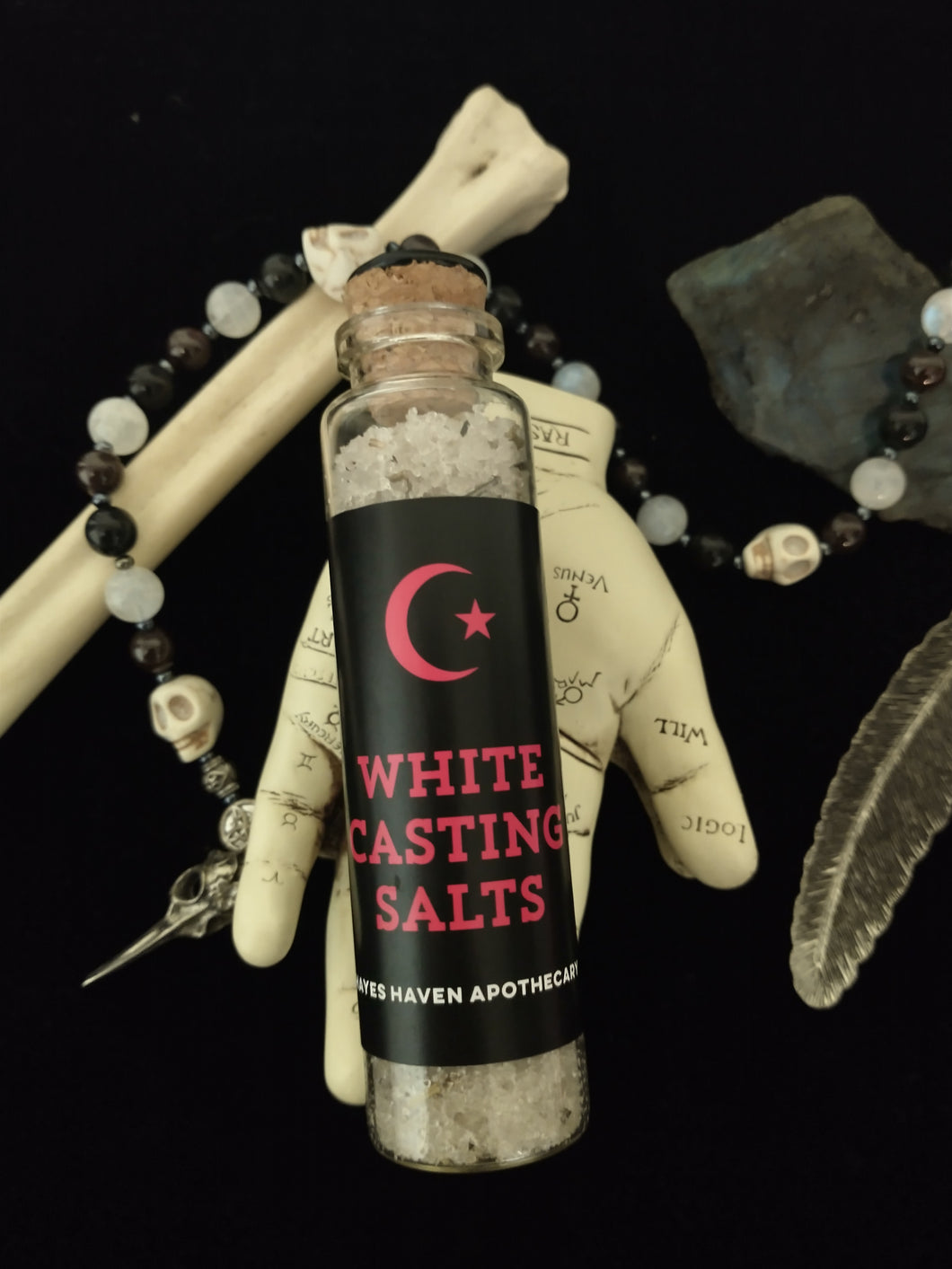 Witch's White Salt ~ Casting Salts ~ Circle of Protection ~