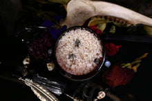 Load image into Gallery viewer, Morrigan Ritual Soak ~ Bath Salts ~ Raven Queen ~ Phantom ~ Battle Crow ~ Dark Goddess ~ Prophetess ~ Seductress ~ Trickster ~ Sovereignty
