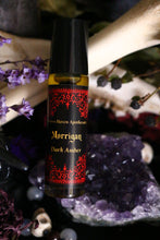 Load image into Gallery viewer, Morrigan ~ Ritual Anointing Oil ~ Raven ~ Phantom Queen ~ Battle Crow ~ Dark Goddess ~ Prophetess ~ Seductress ~ Trickster ~ Sovereignty
