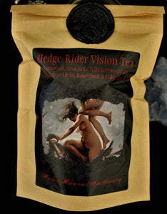 Hedge-rider ~ Third Eye Vision Tea ~ Induce Psychic Visions ~ Deeper Consciousness ~ Second Sight ~ Sharpen Intuition ~ Decalcify Pineal Gland ~