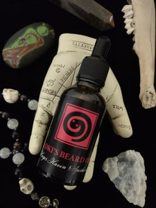 Loki's Beard Oil ~ Chaos ~ Trickster ~ Clever ~ Cunning ~ Force of Nature ~ Shapeshifter ~