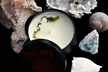 Load image into Gallery viewer, Siren Song ~ Ritual Candle ~ Sea Witch ~ Selkie ~ Merfolk ~ Sacred Waters
