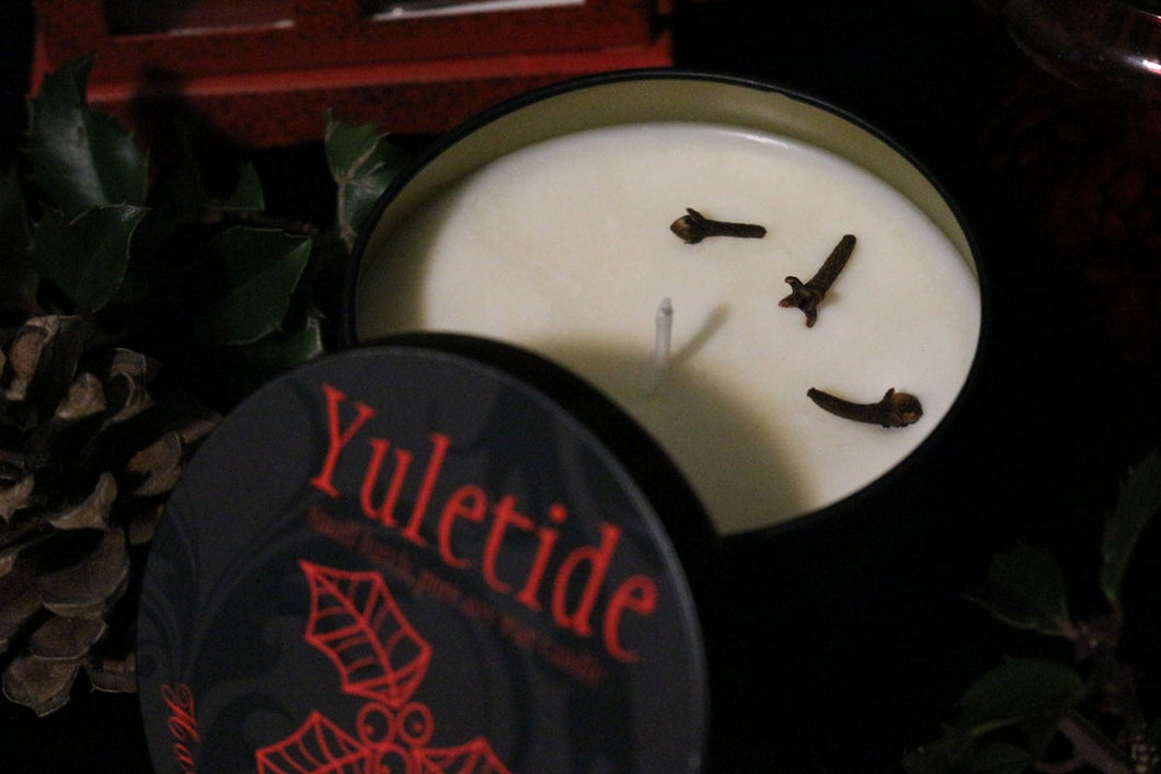 Yuletide Candle ~ Yule ~ Holiday ~ Rituals ~ Traditional Christmas ~